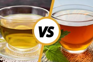 green tea vs herbal tea